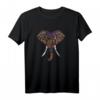 Elefant Ganesha Chakra Tribal Yoga Mediation T-Shirt – Spirituelle Yogakleidung für Damen, Reisen nach Indien & Mandala Chakra Fans