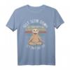 40 Geburtstag Faultier T-Shirt - Retro Vintage Meditation & Yoga Design, perfektes Geschenk für Faultier-Liebhaber, Entspannung & Natur