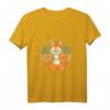 Eichhörnchen Yoga Mediation Retro Vintage T-Shirt – Perfektes Geschenk für Yoga-, Meditation- und Tierliebhaber zu Geburtstag oder Weihnachten