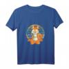 Eichhörnchen Yoga Mediation Retro Vintage T-Shirt – Perfektes Geschenk für Yoga-, Meditation- und Tierliebhaber zu Geburtstag oder Weihnachten
