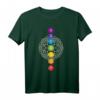 7 Chakren Mandala - Die sieben Chakren - Goa, Yoga T-Shirt für spirituelles Glück & Festival-Mode