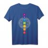 7 Chakren Mandala - Die sieben Chakren - Goa, Yoga T-Shirt für spirituelles Glück & Festival-Mode