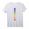 7 Chakren Mandala - Die sieben Chakren - Goa, Yoga T-Shirt für spirituelles Glück & Festival-Mode