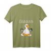 Damen Lustiges Ohmmm Yoga Möwe V-Ausschnitt T-Shirt für Meditation, Entspannung & Fitness - Stylisches Workout Shirt für Yoga & Pilates
