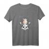 Meditiere mit Spaß: Lustiges Kuh Yoga T-Shirt im Cartoon Style – Perfektes Geschenk für Tier- und Yoga-Fans zu Geburtstag oder Weihnachten