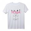 Damen Yoga Figur T-Shirt – Motivierende Yogastellungen für Yoga Lehrer und Anfänger