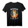 Squirell Nutsmaste Yoga-Meditation Retro Vintage T-Shirt – Lustiges Geschenk für Yoga- und Meditationsfreunde, ideal zu Weihnachten & Geburtstagsgeschenke