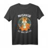 Squirell Nutsmaste Yoga-Meditation Retro Vintage T-Shirt – Lustiges Geschenk für Yoga- und Meditationsfreunde, ideal zu Weihnachten & Geburtstagsgeschenke