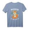 Squirell Nutsmaste Yoga-Meditation Retro Vintage T-Shirt – Lustiges Geschenk für Yoga- und Meditationsfreunde, ideal zu Weihnachten & Geburtstagsgeschenke