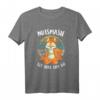 Squirell Nutsmaste Yoga-Meditation Retro Vintage T-Shirt – Lustiges Geschenk für Yoga- und Meditationsfreunde, ideal zu Weihnachten & Geburtstagsgeschenke