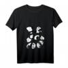 Damen Panda Yoga Fun T-Shirt mit V-Ausschnitt – Bequemes, leichtes Shirt für Yoga und Freizeit