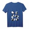 Damen Panda Yoga Fun T-Shirt mit V-Ausschnitt – Bequemes, leichtes Shirt für Yoga und Freizeit