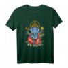 Spiritual Hindu God Ganesha Meditation Yoga T-Shirt – Lustiges Geschenk für Yoga, Meditation & Spirituelle Enthusiasten