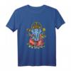 Spiritual Hindu God Ganesha Meditation Yoga T-Shirt – Lustiges Geschenk für Yoga, Meditation & Spirituelle Enthusiasten