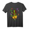 Außerirdische Alien Hippie Yoga Zen Meditation T-Shirt für Frauen – Psychedelisches Festival & Space Design