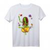 Außerirdische Alien Hippie Yoga Zen Meditation T-Shirt für Frauen – Psychedelisches Festival & Space Design