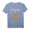 Faultier Schlafanzug Damen Winter - Lustiges Faultier Yoga T-Shirt, Ideale Geschenkidee für Faultier- und Tierliebhaberinnen zum Geburtstag oder Weihnachten