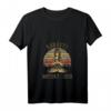 Damen Funny Yoga Namaste T-Shirt mit V-Ausschnitt – Humorvolles Vintage Geschenk für Yoga, Meditation & Buddhismus