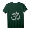 Damen Yoga T-Shirt mit Om Symbol und V-Ausschnitt – Spirituelles Peace-Design für Meditation und Yoga