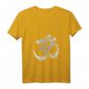 Damen Yoga T-Shirt mit Om Symbol und V-Ausschnitt – Spirituelles Peace-Design für Meditation und Yoga