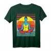 Retro Vintage Yoga Pose - Namaste - Savasana T-Shirt – Perfektes Geschenk für Yogis, Meditierende & Spirituelle Freunde