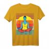 Retro Vintage Yoga Pose - Namaste - Savasana T-Shirt – Perfektes Geschenk für Yogis, Meditierende & Spirituelle Freunde