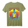 Retro Vintage Yoga Pose - Namaste - Savasana T-Shirt – Perfektes Geschenk für Yogis, Meditierende & Spirituelle Freunde