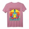 Retro Vintage Yoga Pose - Namaste - Savasana T-Shirt – Perfektes Geschenk für Yogis, Meditierende & Spirituelle Freunde