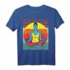 Retro Vintage Yoga Pose - Namaste - Savasana T-Shirt – Perfektes Geschenk für Yogis, Meditierende & Spirituelle Freunde
