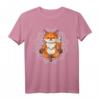 Fuchs Yoga Mandala Spirituelles Yoga T-Shirt für Damen – Perfektes Geschenk für Yoga Lehrerinnen & Yogatanten