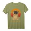 Pug Mops Yoga T-Shirt Namaste Lustig - Perfektes Geschenk für Yoga- und Hundeliebhaber, Frauen & Männer