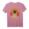 Pug Mops Yoga T-Shirt Namaste Lustig - Perfektes Geschenk für Yoga- und Hundeliebhaber, Frauen & Männer