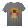 Pug Mops Yoga T-Shirt Namaste Lustig - Perfektes Geschenk für Yoga- und Hundeliebhaber, Frauen & Männer