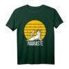 Namaste Katze am Dehnen T-Shirt – Lustiges Yoga & Meditation Geschenk für Katzen- und Yogafans