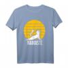 Namaste Katze am Dehnen T-Shirt – Lustiges Yoga & Meditation Geschenk für Katzen- und Yogafans