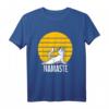 Namaste Katze am Dehnen T-Shirt – Lustiges Yoga & Meditation Geschenk für Katzen- und Yogafans