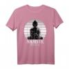 Cooler Yoga Spruch Namaste Bitches Buddha T-Shirt – Lustiges Geschenk für Yoga, Meditation & Balance für Freundin, Mama, Schwester & Nichte