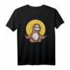 Faultier Zen Yoga Meditation Namaste Blume des Lebens Buddha T-Shirt – Spirituelles Kleidungstück für Meditation & Entspannung