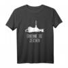 Lama Damen T-Shirt mit Mittelfinger - Lustiges Alpaka Motiv Erkenne die Zeichen Shirt für Humor und Alltag