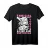 Dieses Mädchen Mag Wirklich Otaku Manga Zeichnen Anime Langarmshirt - Perfekt für Manga, Anime, Skizzieren und Cosplay Fans