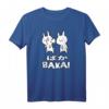 Baka Hase Ohrfeigen Anime T-Shirt - Lustiges Otaku Geschenk für Anime Fans & Japan Enthusiasten
