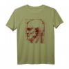 Leonardo da Vinci Kopf Zeichnung T-Shirt – Kunstliebhaber Geschenk für Künstler und Kunstgeschichte Fans