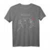 Rettungshund Pitbull Zeichnung T-Shirt - Rescue Mom & Adopt Don't Shop Design zur Unterstützung des Tierschutzes