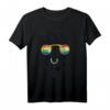 Alpaka Zeichnung mit Sonnenbrille für Sie und Ihn - Lustiges Tier-T-Shirt für Alpaka- und Lama-Fans