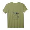 Star Wars The Mandalorian Grogu Zeichnung T-Shirt mit V-Ausschnitt - Official Star Wars Merchandise