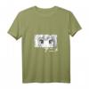 Damen Anime Girl Face Manga Motiv T-Shirt mit V-Ausschnitt – Perfekt für Manga & Anime Fans, Otaku & Japanliebhaber
