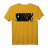 Bunte gewebte Linien abstrakte Zeichnung #3 T-Shirt – Originelles Pop- und Minimal-Stil Design, Perfekt als Geschenk für Mädchen, Jungen, Eltern und Großeltern