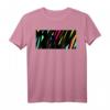 Bunte gewebte Linien abstrakte Zeichnung #3 T-Shirt – Originelles Pop- und Minimal-Stil Design, Perfekt als Geschenk für Mädchen, Jungen, Eltern und Großeltern